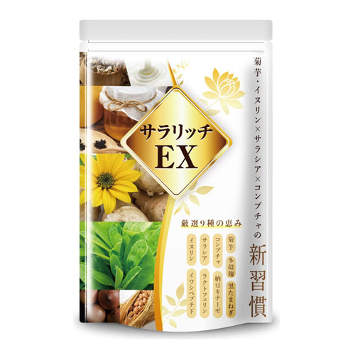 사라리치EX 180정 돼지감자 이눌린 36000mg 다시마차 사라시아