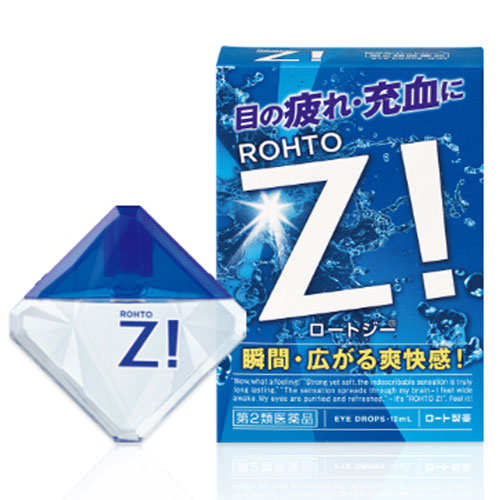 로토지 ROHTO Z!  12mL  눈의 피로 충혈 최고의청량감