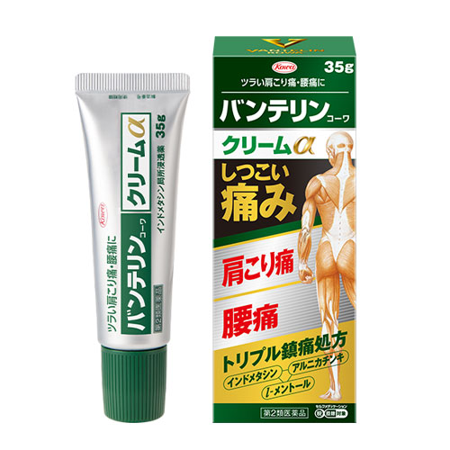 반테린 코아 크림a 알파 35g 어깨결림 요통