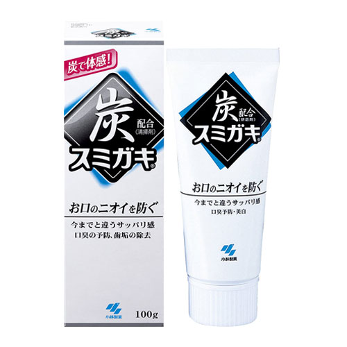 고바야시 스미가키 구취예방 숯치약 허브민트향 100g