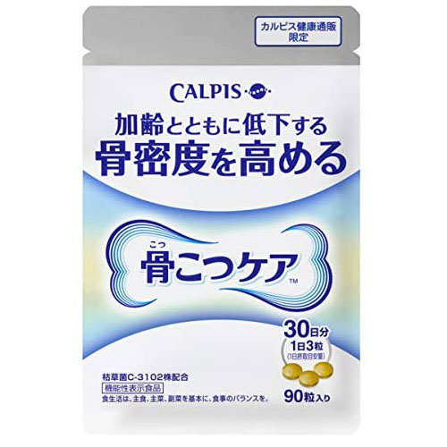 칼피스 뼈케어 90알(30일분) 골밀도 고초균 C-3102주 함유 골다공증 방지