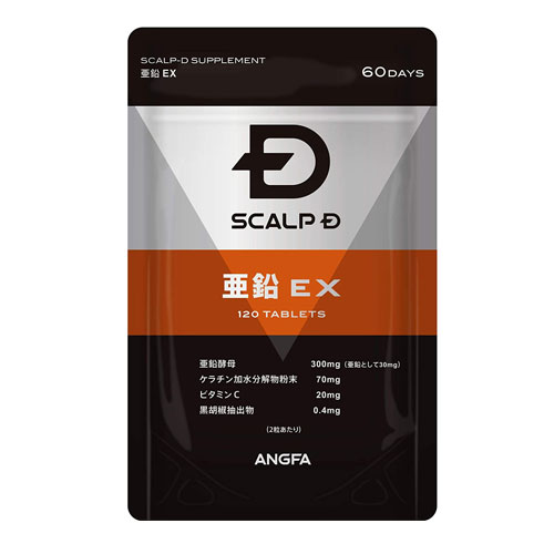 스칼프D 서플리먼트 아연EX 120알 (약60일분) 　