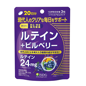 ISDG 루테인+빌베리 서플리멘트 루테인일일량24mg (300mg×60정 20일분) 안토시아닌서플리