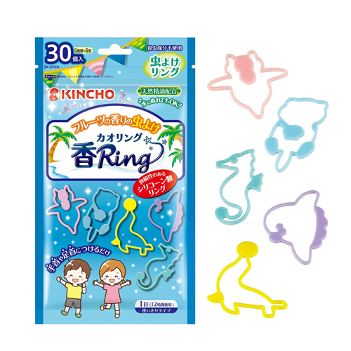 킨초 카오링 야외팔찌  블루 후르츠향 30개입