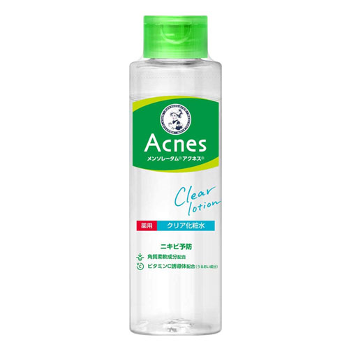 멘소래담 아크네스 Acnes 여드름예방 약용 클리어화장수 180ml  의약부외품