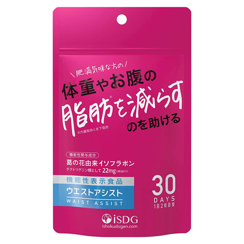 ISDG 웨이스트 어시스트 250mg×60정 [기능성건강식품] 내장지방 지방억제
