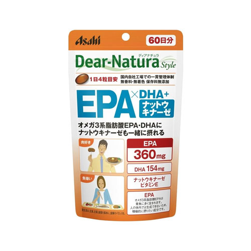 디어내츄라 스타일 DearNatura Style EPA×DHA+낫토키나아제 240정입(60일분)