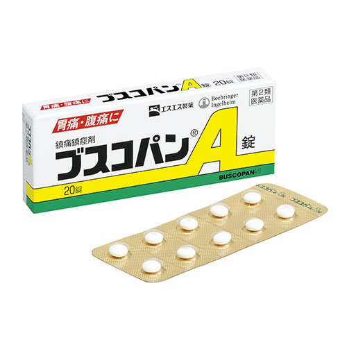 부스코판A 20정 진경제 에스에스제약 복통 배앓이 위통에