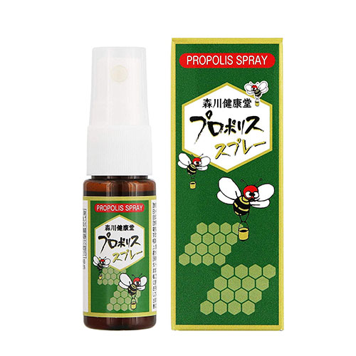 모리카와 건강당 프로폴리스 스프레이 20ml 브라질산 면연력 증진 감기 목통증