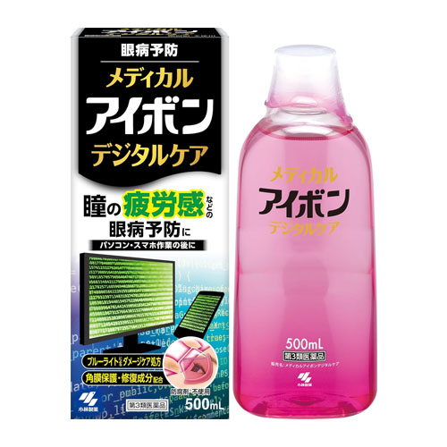 고바야시제약 메디 아이봉 디지털케어 500ml 제3류의약품 눈세정