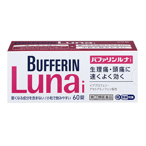 버퍼린루나아이 60정 BUFFERIN Luna i 버퍼린 루나아이 생리통/두통 