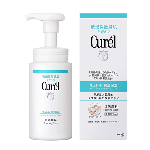 Curel 큐렐 건조성민감피부 거품세안 폼클렌징 150ml 