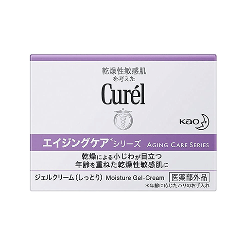 Curel 큐렐 건조성민감피부 에이징케어 젤크림 40g 잔주름 링클케어