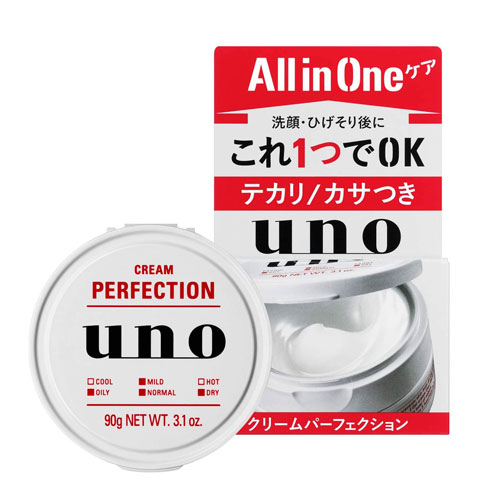 시세이도 우노 UNO 크림 퍼펙션 맨즈스킨케어 올인원 90g 올인원젤크림 히알루론산 오일컨트롤