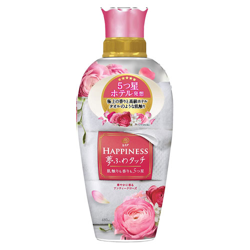 레노아 해피니스 섬유유연제 앤틱 로즈 향 450mL