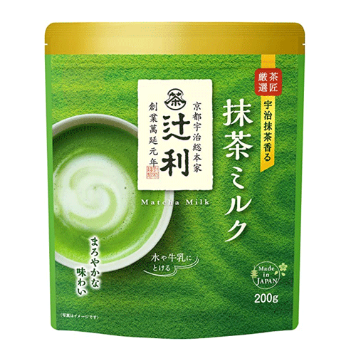 일본 츠지리 말차(맛차)밀크 부드러운맛 200g