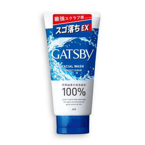 GATSBY갸스비 페이셜워시 퍼펙트스크럽