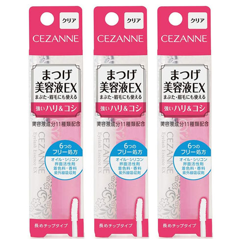 CEZANNE 세잔느 속눈썹 영양제 EX 클리어 5.4gx3개세트