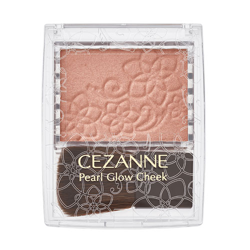 CEZANNE 세잔느 펄글로우 치크 세잔느 블러셔 볼터치 P3 시나몬오렌지 Pearl Glow Cheek
