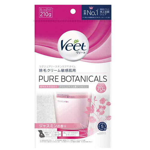 veet 비트 보타니컬 제모크림 민감피부용 210g 