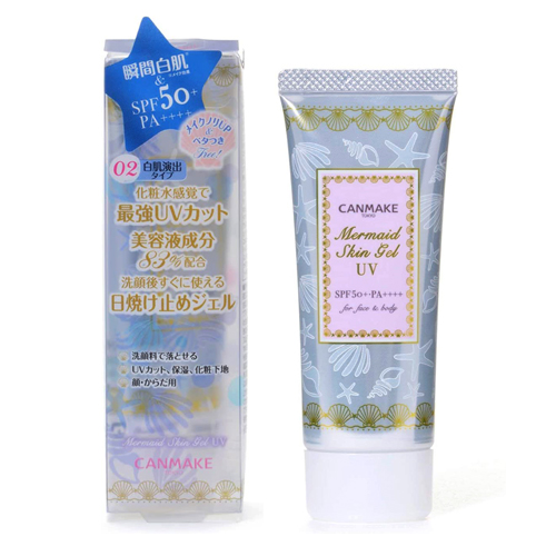 CANMAKE 캔메이크 머메이드 스킨 젤 UV 40g SPF50＋・PA＋＋＋＋