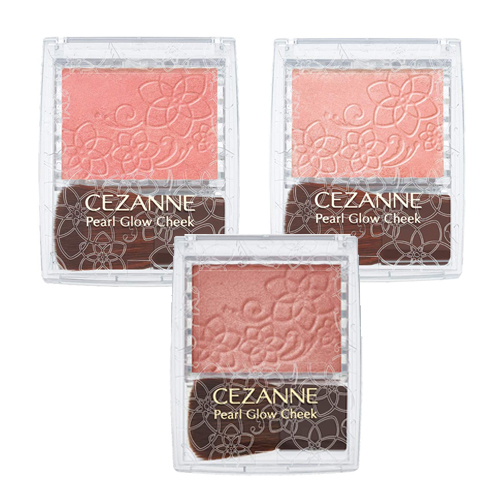  세잔느 펄 글로우 치크 펄 블러셔 CEZANNE Pearl Glow Cheek