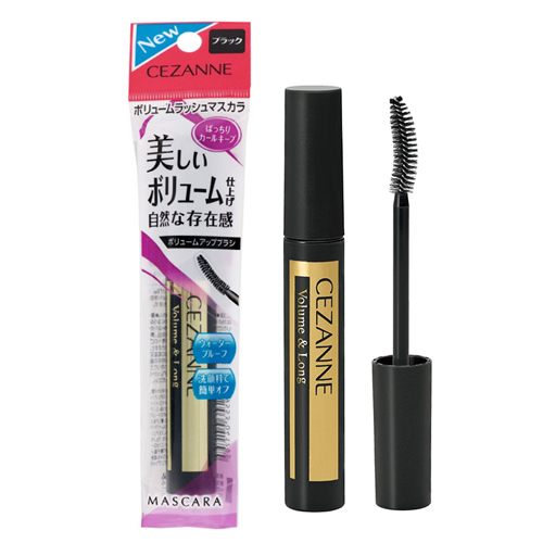 세잔느 볼륨 래쉬 마스카라  블랙 워터프루프 CEZANNE Volume Mascara