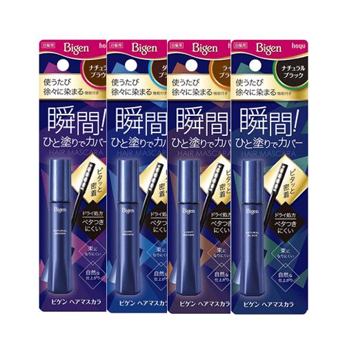 비겐 헤어 마스카라 새치 커버 4종