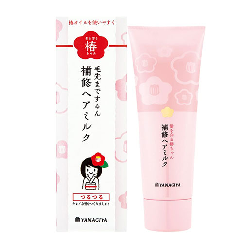 야나기야  츠바키짱 보습 헤어 밀크 120g 헹굼없음