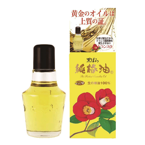 쿠로바라 순동백오일 츠바키오일 카멜리아종자유 72mL