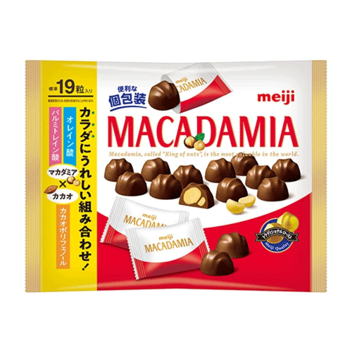 메이지 마카다미아 초콜릿 대용량 136g