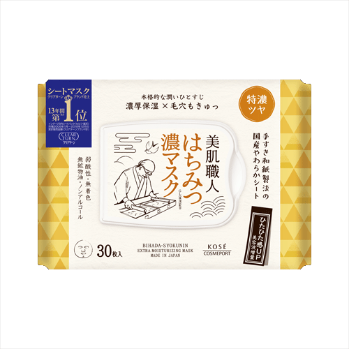 코세 클리어턴 비하다 쇼쿠닌 꿀 마스크 대용량 30장