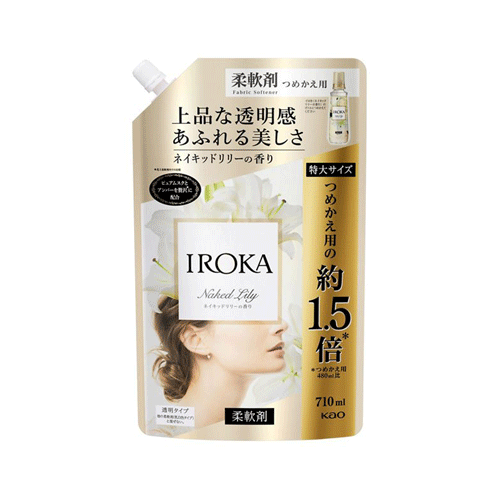 카오 이로카 유연제 네이키드리리향 대용량  710ml 