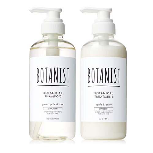 보타니스트 스무스 샴푸490ml+트리트먼트490ml 세트 BOTANIST