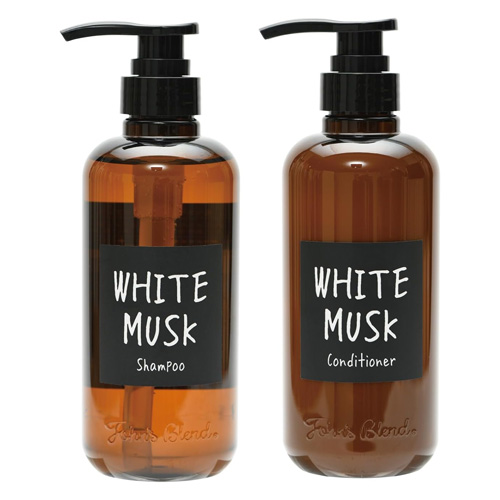 일본 존스블랜드 화이트 머스크 논실리콘 샴푸 460ml+컨디셔너 460ml