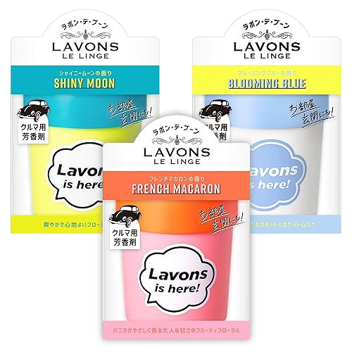 LAVONS 라봉 차량용 방향제 젤타입 샤이니문 110g 3종류 택1