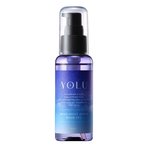 YOLU 요루 릴렉스 나이트  리페어 헤어 오일 80ml 자스민＆페티그레인향