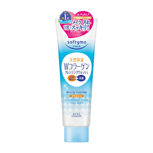 코세 소프티모 클렌징워시 W콜라겐 클렌징+세안 미용성분함유 190g 