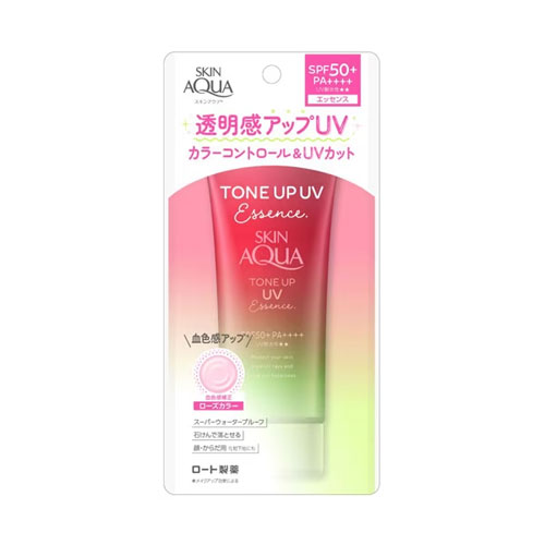 스킨아쿠아 톤업 UV 에센스 로즈 80g 선크림 SPF50+ / PA++++ 80g