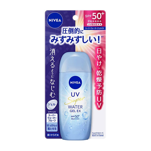 니베아 UV 워터 젤 EX 80g 선크림 SPF50 PA++++