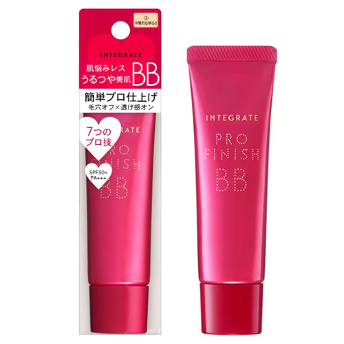 시세이도  인테그레이트  프로피니쉬 BB 비비크림  SPF50+PA+++  