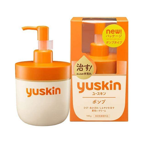 일본 YUSKIN 유스킨  펌프 180g 건성피부 겨울보습