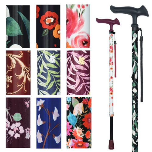 후지홈 카루가모팜2 여성용 신축형 지팡이 386244 9가지컬러중선택 조절식지팡이