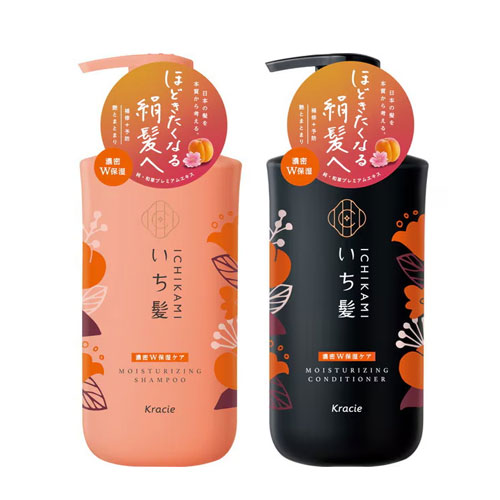 이치가미 집중 더블 보습 케어  샴푸480ml+린스480ml