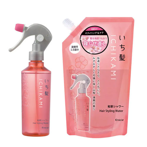 이치가미 헤어&두피 머리결 정돈해주는 와소우 헤어스타일 워터 미스트 250ml