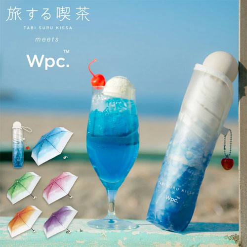 Wpc 크림소다 3단 수동 우산 일본 더블유피씨