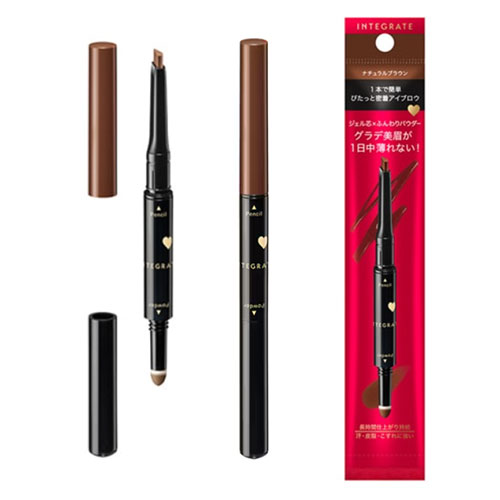 시세이도 인티그레이트 피타 젤 아이브로우 아이브로펜슬 파우더