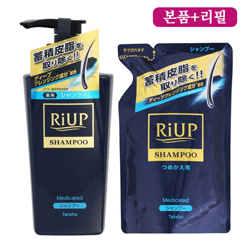 리업 샴푸 본품 400mL+리필350mL비듬·가려움