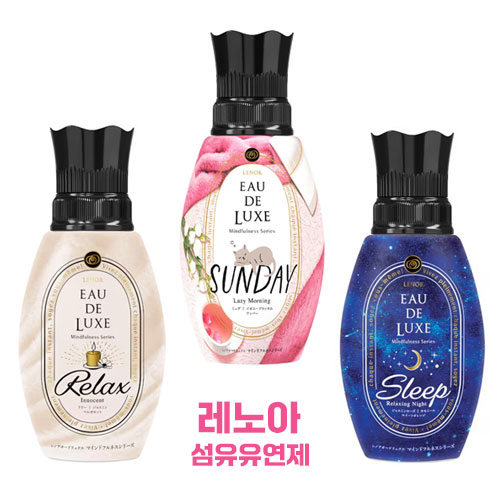 레노아 오드럭스 마인드 플루네스 섬유유연제 본체 530mL