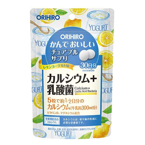 오리히로 ORIHIRO 씹어서 맛있는 츄어블 서플리먼트 칼슘 150정